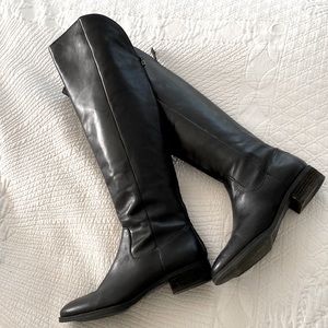 Arturo Chiang over the knee leather boots. Size 8